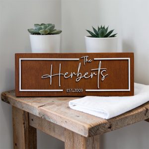 Family Name Sign