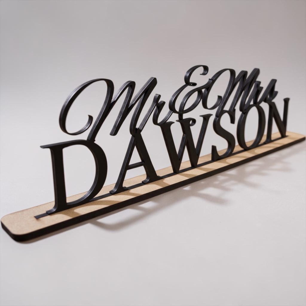 Mr and Mrs Sign