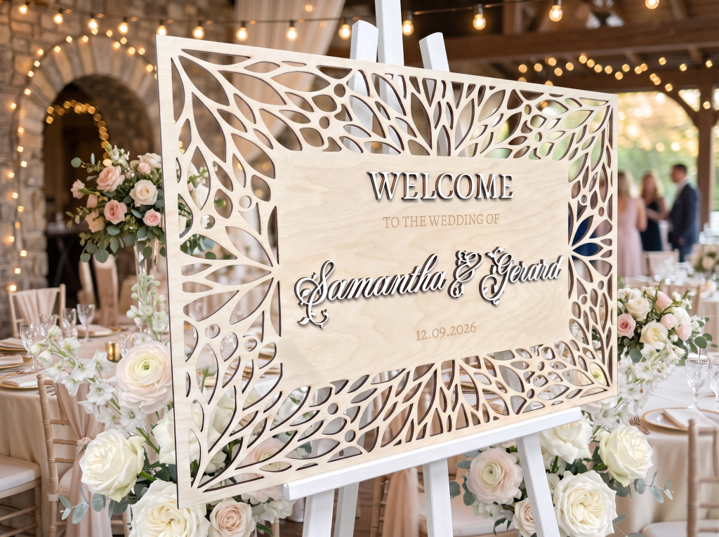 Welcome Wedding Sign